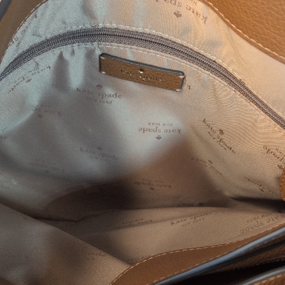 Kate Spade Leila Patchwork Suede And Leather Shoulder Bag - Picture 9 of 16